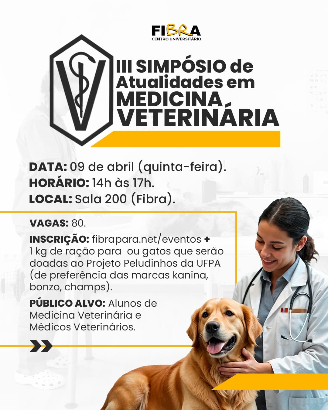 III SIMPÓSIO DE ATUALIDADES EM MEDICINA VETERINÁRIA