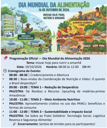 Dia Mundial da Alimentação 2026: Inovar hoje para nutrir o amanhã